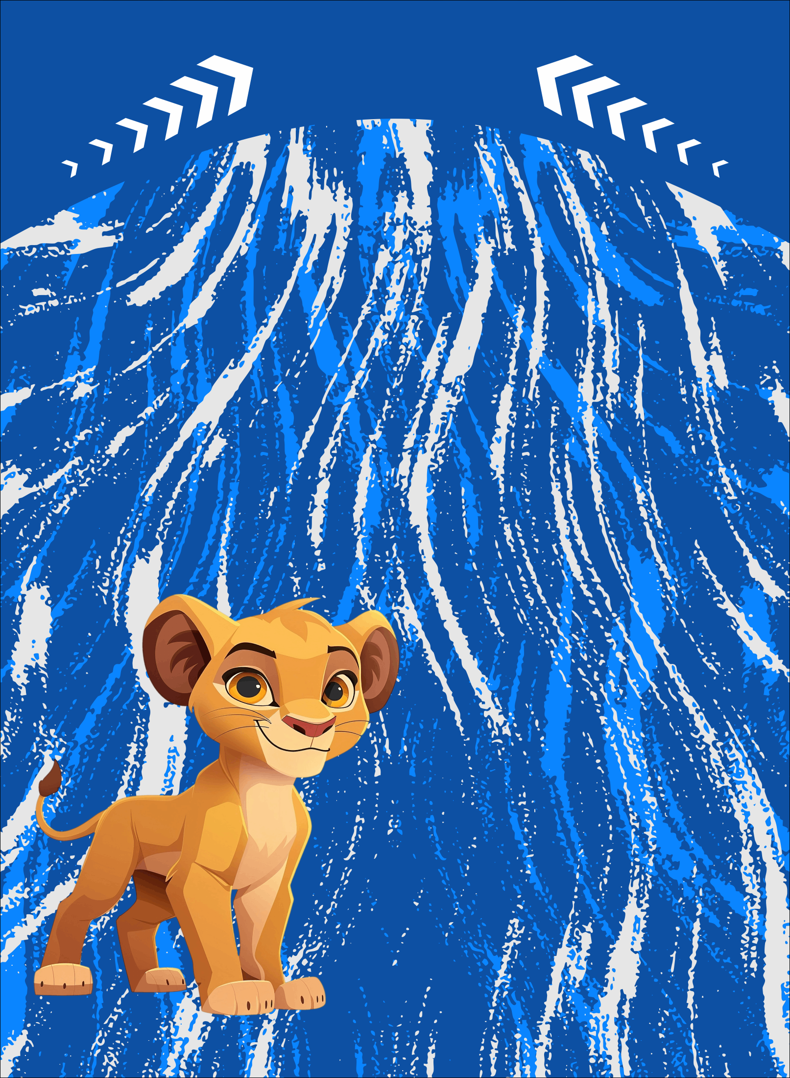 AZUL LEONES