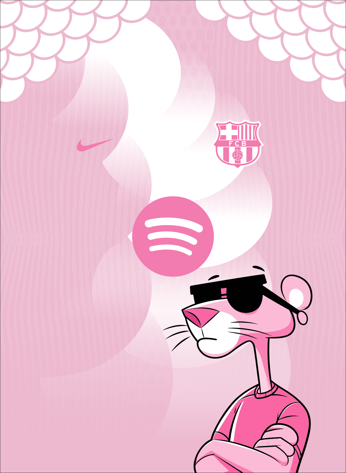 BARCELONA PANTERA ROSA