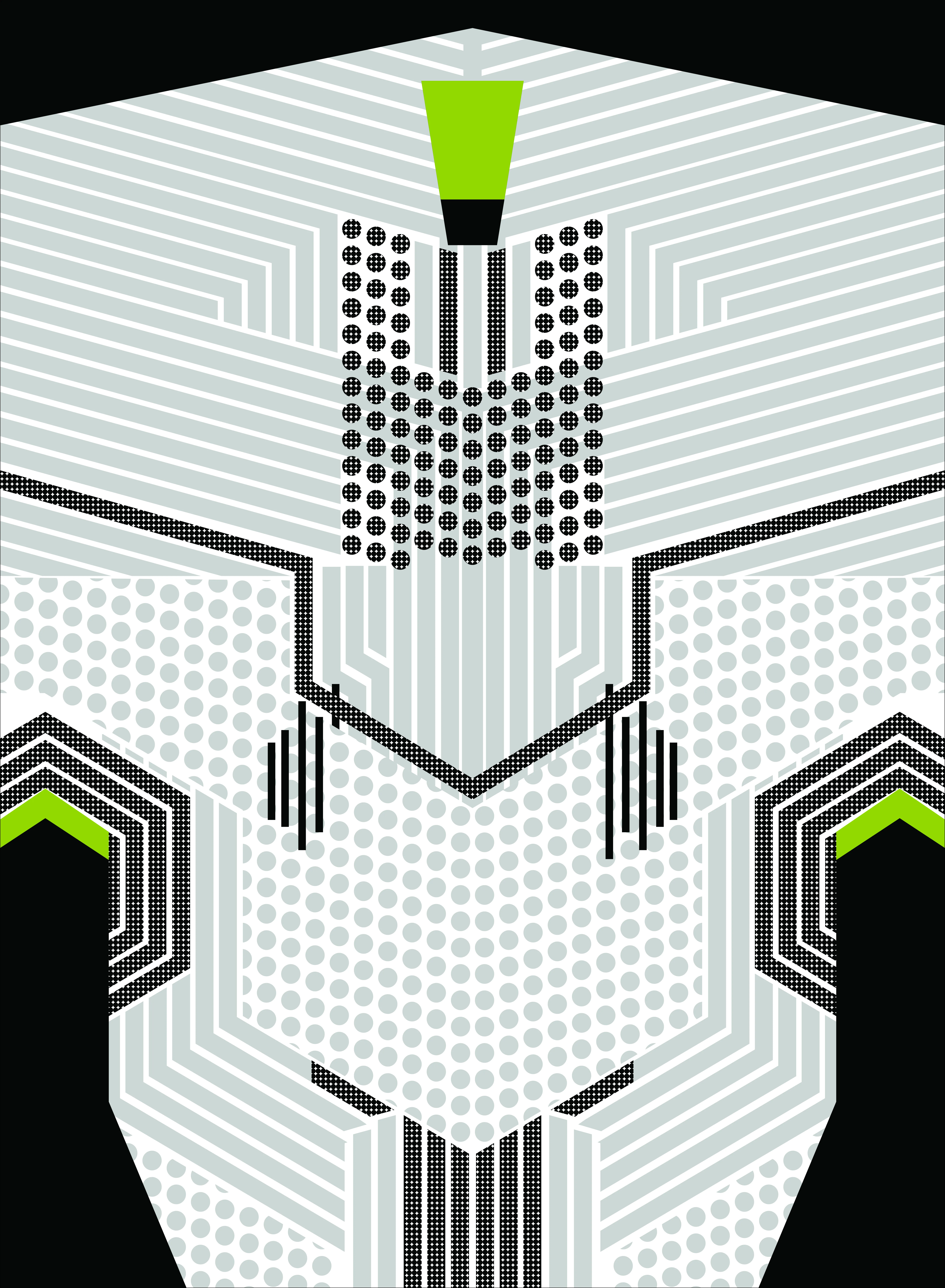 Geometric Lineas Puntos Negro Blanco(1)