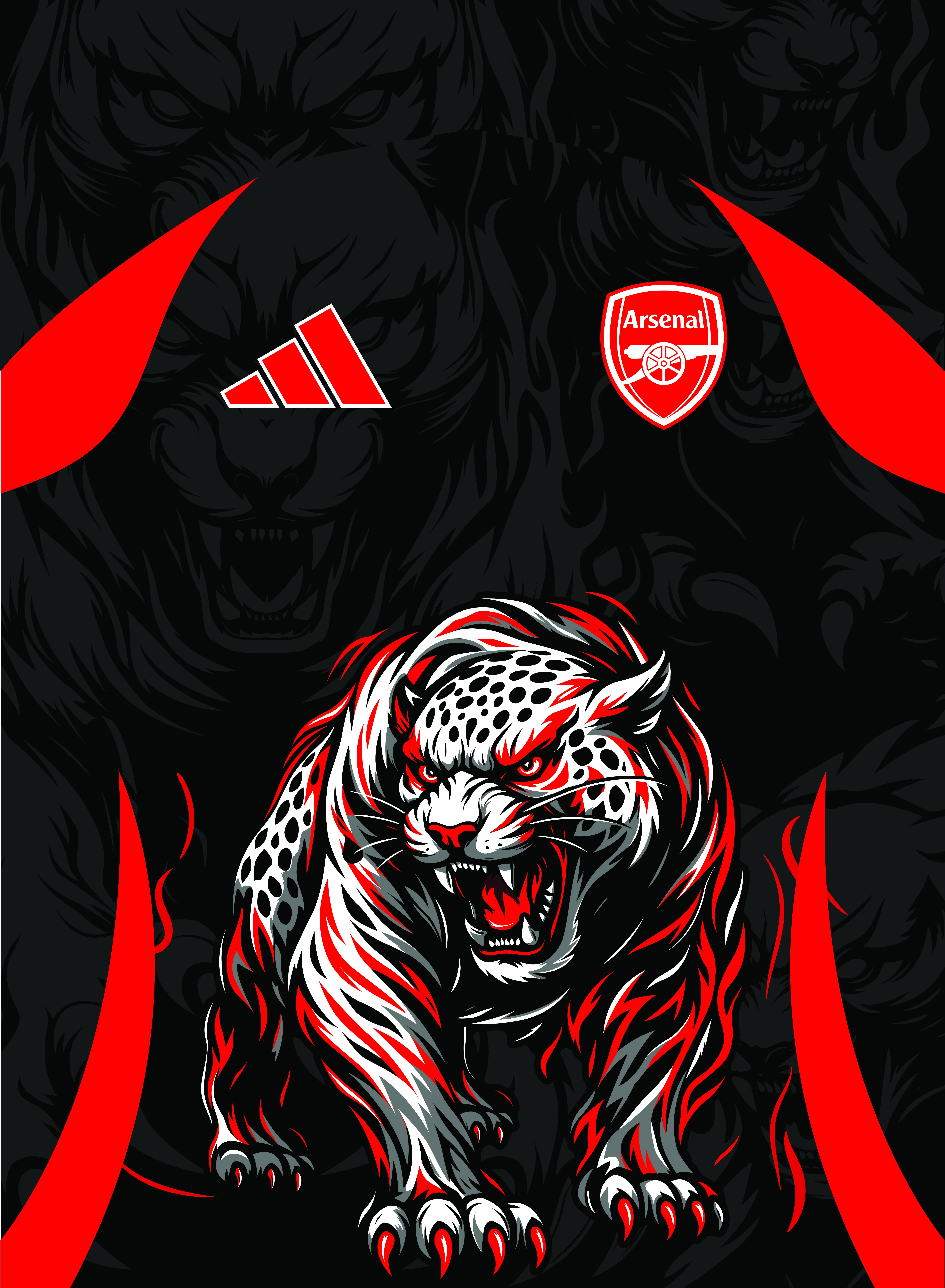 Leopardo Rojo Arsenal Tigre(1)